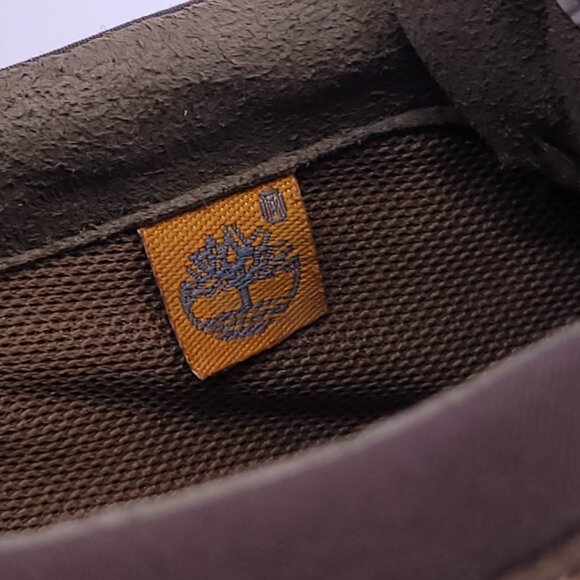 Timberland Men's 8.5 Brown Leather Comfort Shoes Loafers Oxfords Casual Used - Picture 13 of 15